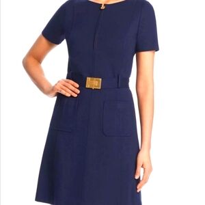 Tory Burch Dress Navy Size Large